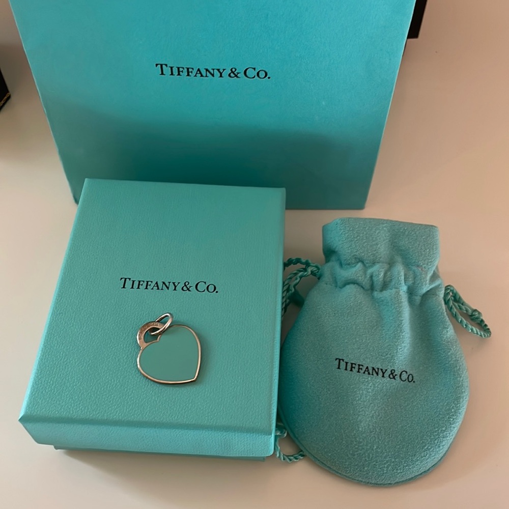 Tiffany heart charm